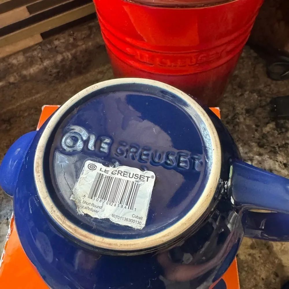 Le Creuset Blue Coffee & Tea Accessories